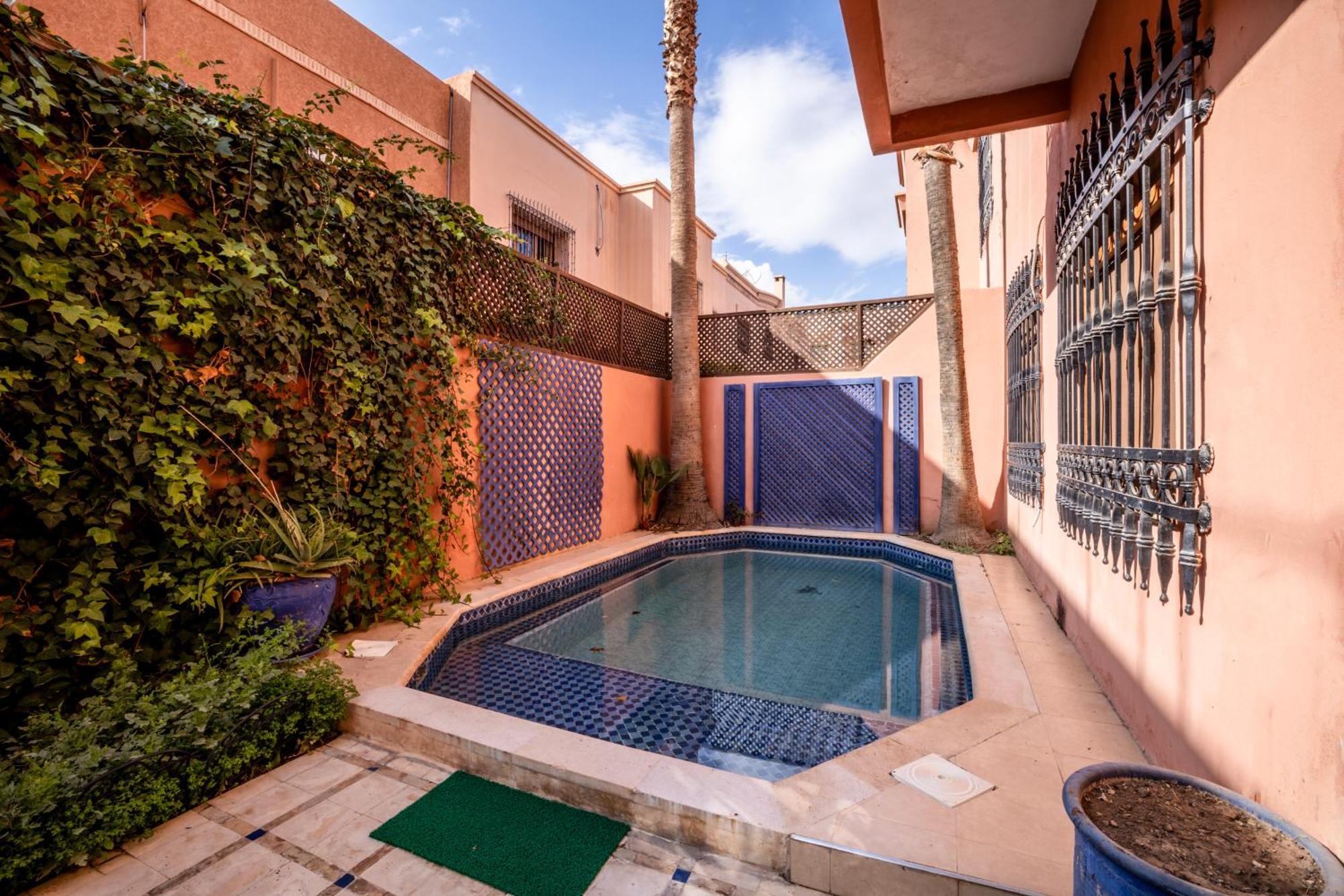 Villa Exclusive Sabah 10 Minutes Du Centre Avec Piscine Privee Marraquexe Exterior foto